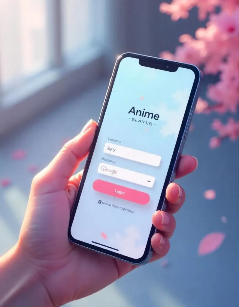 أنيمي القاتل APK 3 Smooth login options